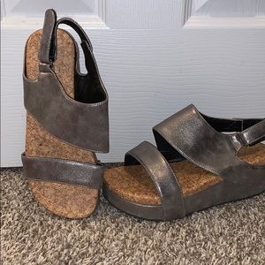 Wedge Sandals.